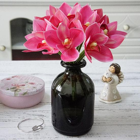 Искусственный цветок Тонкая работа Погодоустойчивый 4 ветки Реалистичное прикосновение Ультрареалистичная имитация