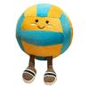 Volleyball Pillow Plush Sports Decor, Soft Cotton Cushion Gift for Fans, Room Decoration