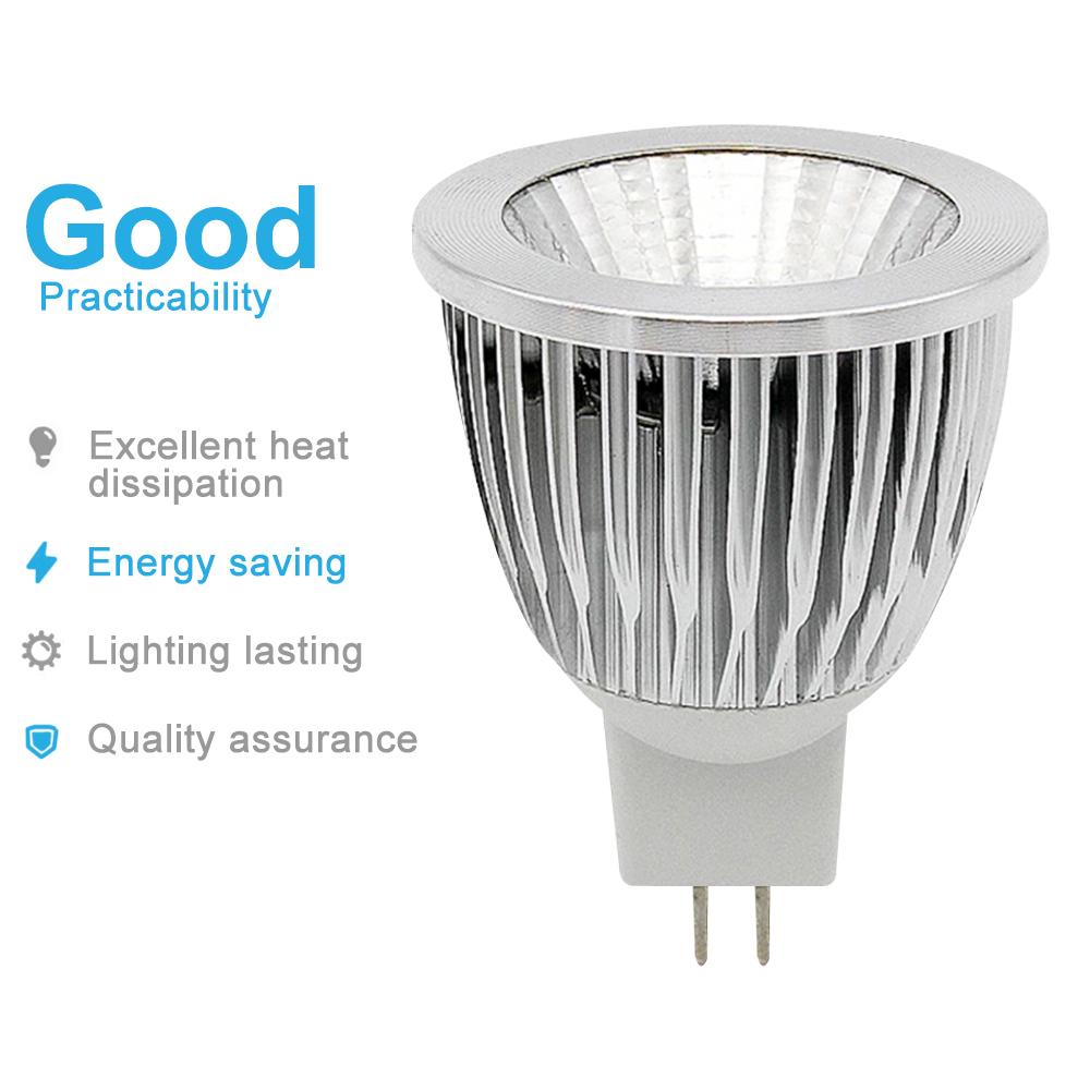 Супер яркая светодиодная лампа COB MR16 Светодиодная лампа 9 Вт 12 Вт 15 Вт Прожектор Spotlight DC 12 В