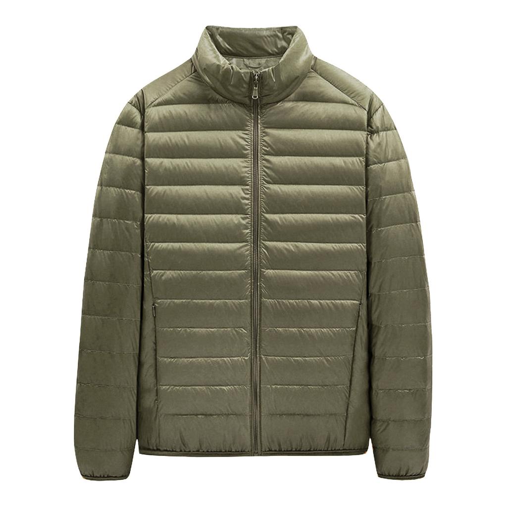 Down Cotton Jacket Light And Thin Stand Collar Loose Large Casual Down Jacket