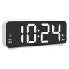 Extra Loud Dual Alarm Clock with Bed Shaker LED Display Bed Shaking Alarm Clock Snooze Function for