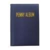 Portable Anti-lost Penny Collection Album Leather 108 Coins Flat Penny Holder Compact Multi-Use Coin Storage Organizer Display