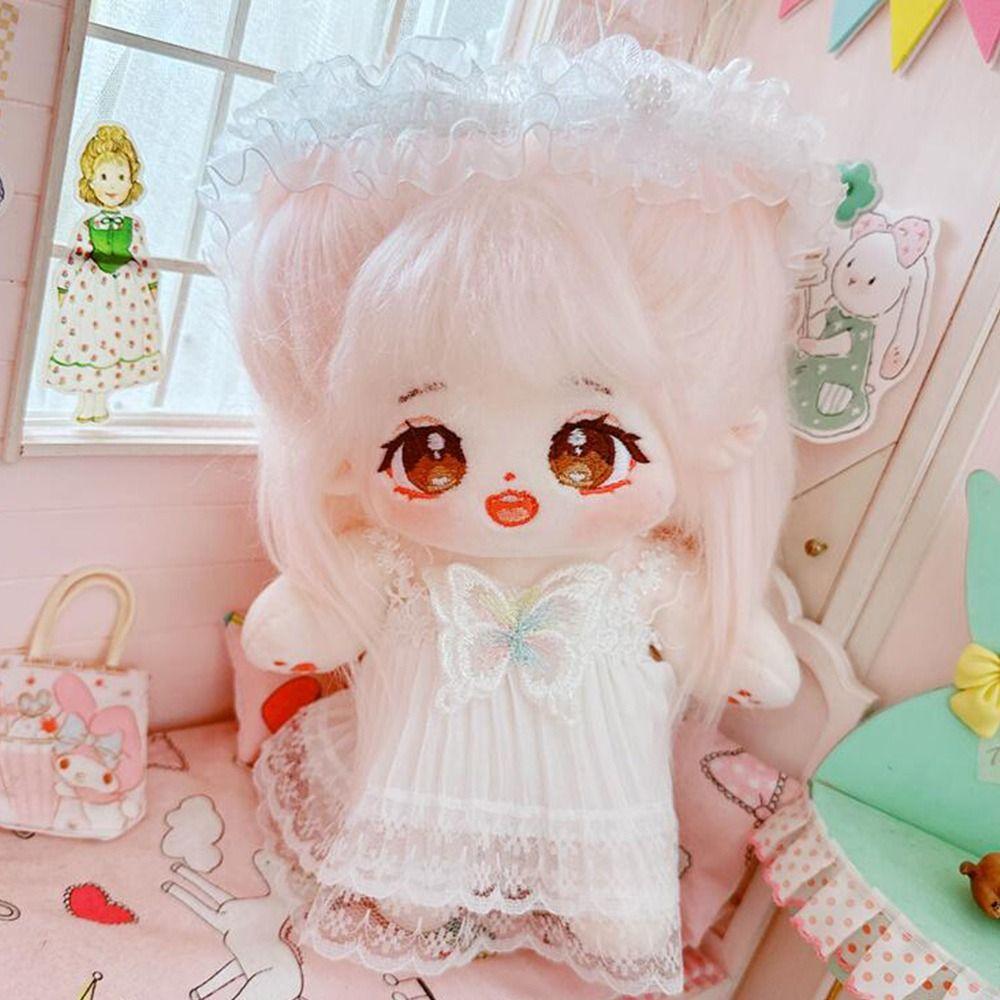 Clothes Decor Fashion Doll Dresses Plush Doll Headwear 20cm Doll Accessories Cute Headband