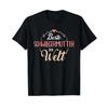 T Shirt With Gerunisex Text Best Mother In Law The World Vintage Soft Fashion Breathable Versatile Unisex Designer Clothes