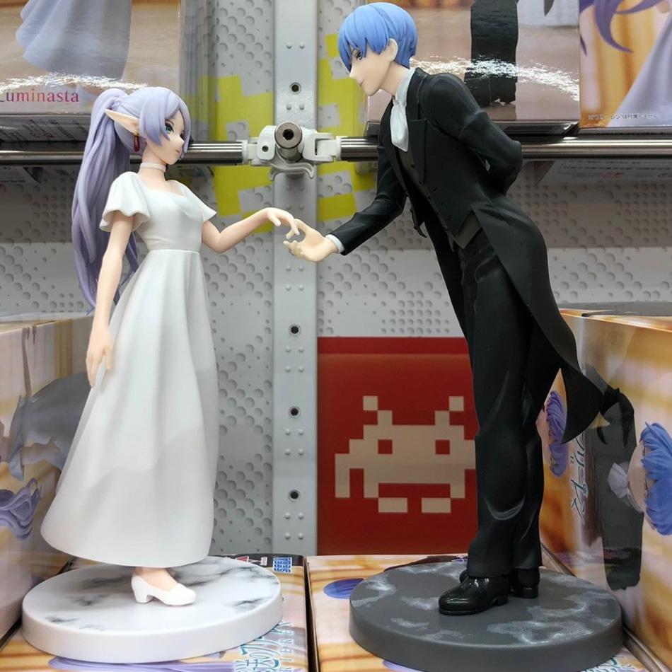 Фрирен: За пределами конца пути Две игрушечные аниме-фигурки Фрирен Химмель Танцующий предложение Фигурка действия Модель из ПВХ Коллекционная Игрушки на день рождения