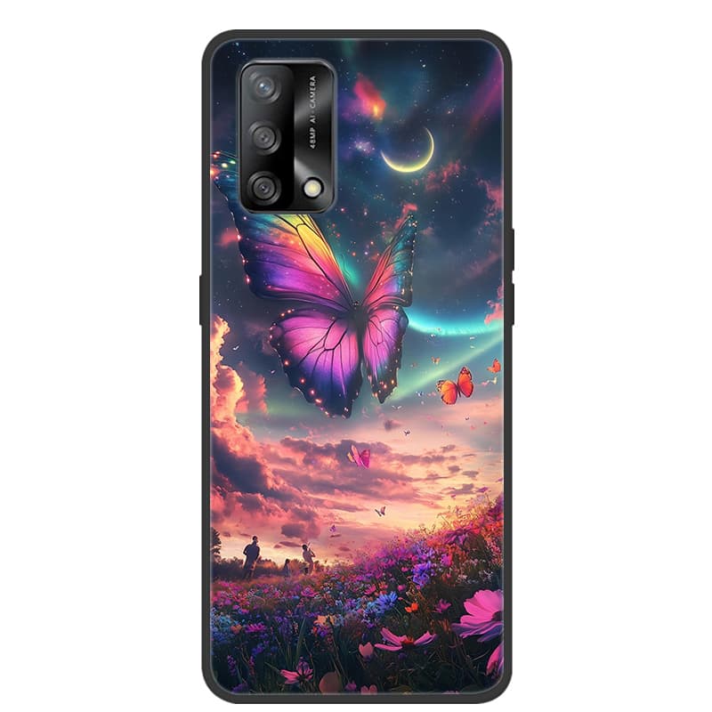 For Oppo A74 4G Case CHP2219 Funda Soft Silicone Cartoon Phone Case For Oppo A74 5G OppoA74 A 74 Cover Fundas Bumper Coque Capas