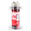 2 Farad Car Audio Power Capacitor Amplifier Voltage Regulator Red LED 10?16V DC Modified Auto Parts