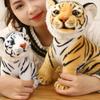 Plush Toy Rich Facial Complexion Elastic Texture Bright Color Tiger Cuddle Baby Plush Toy for Children