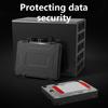 Защитный кейс для 3,5-дюймовых HDD/SSD, ударопрочный, водостойкий, с удобной штабелируемой конструкцией для легкого хранения