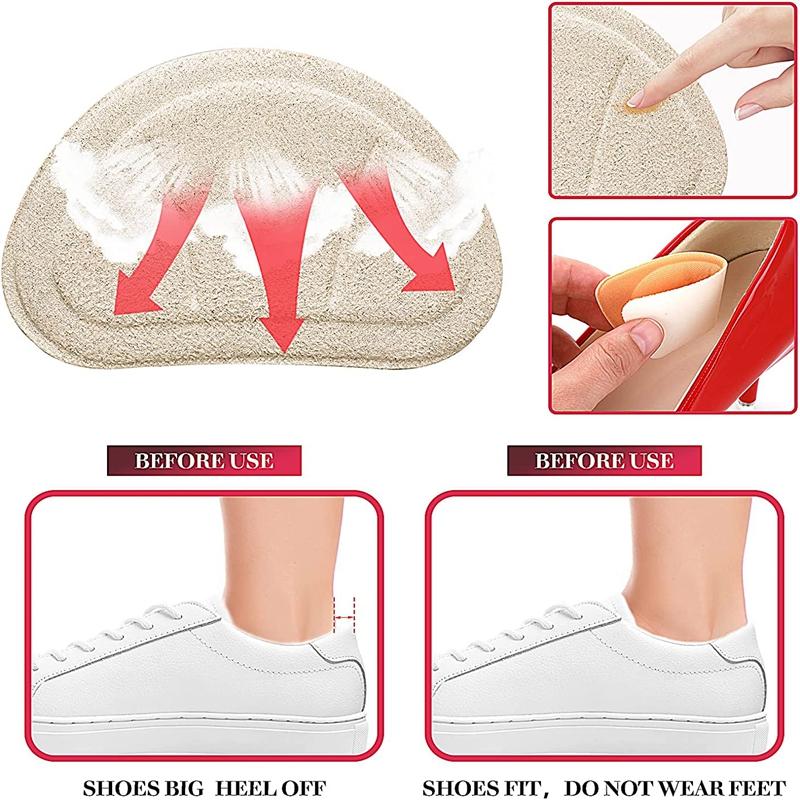 NO.8 Insoles Patch Heel Pads for Sport Shoes Adjustable Antiwear Feet Inserts Insoles Heel Protector Sticker Insole Foot Care Cushion