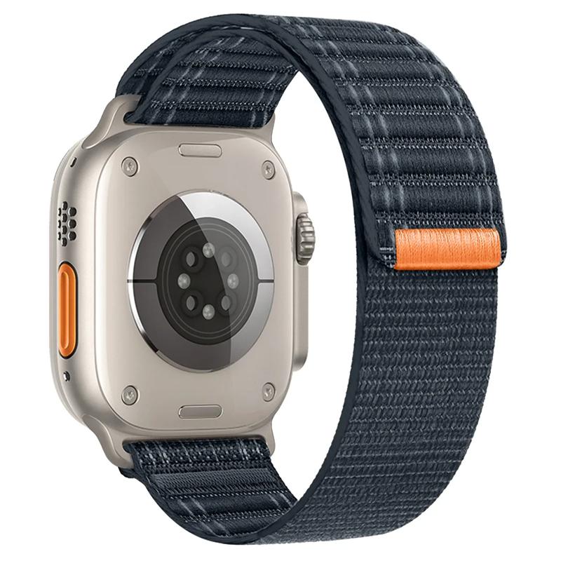 Новый нейлоновый ремешок-петля для Apple Watch Band Ultra 2 49 мм 46 мм 45 мм 44 мм 42 мм 41 мм 40 мм 38 мм спортивный браслет iWatch Series 10 9 8 se 7
