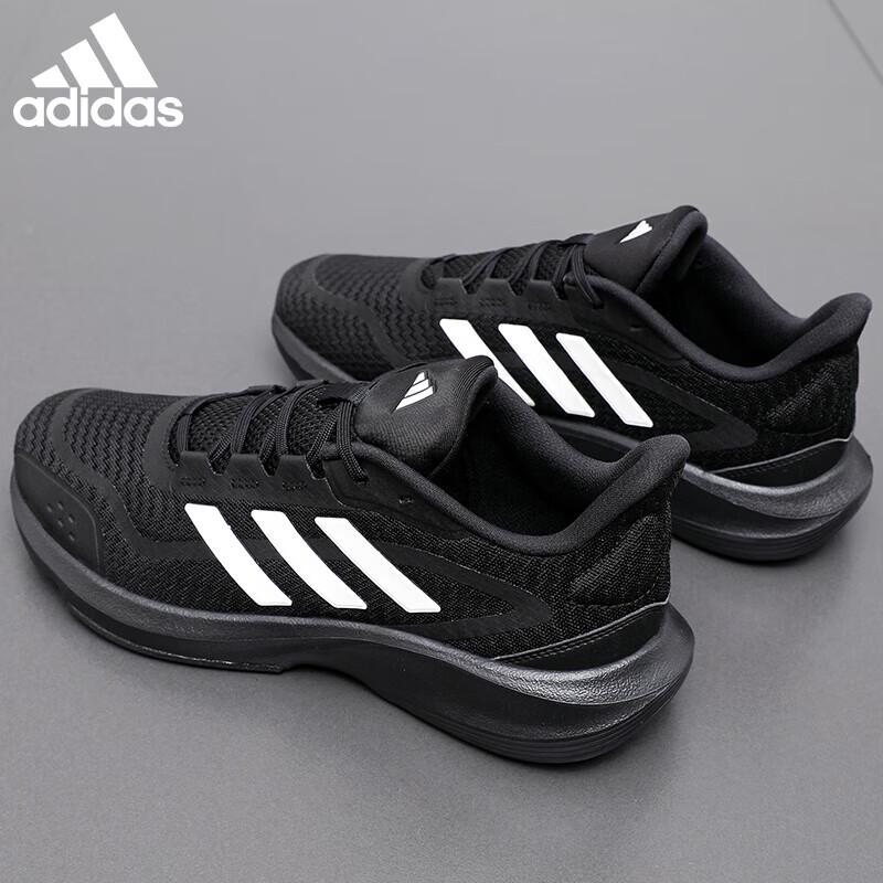 Adidas Легкие беговые кроссовки Черный Воин