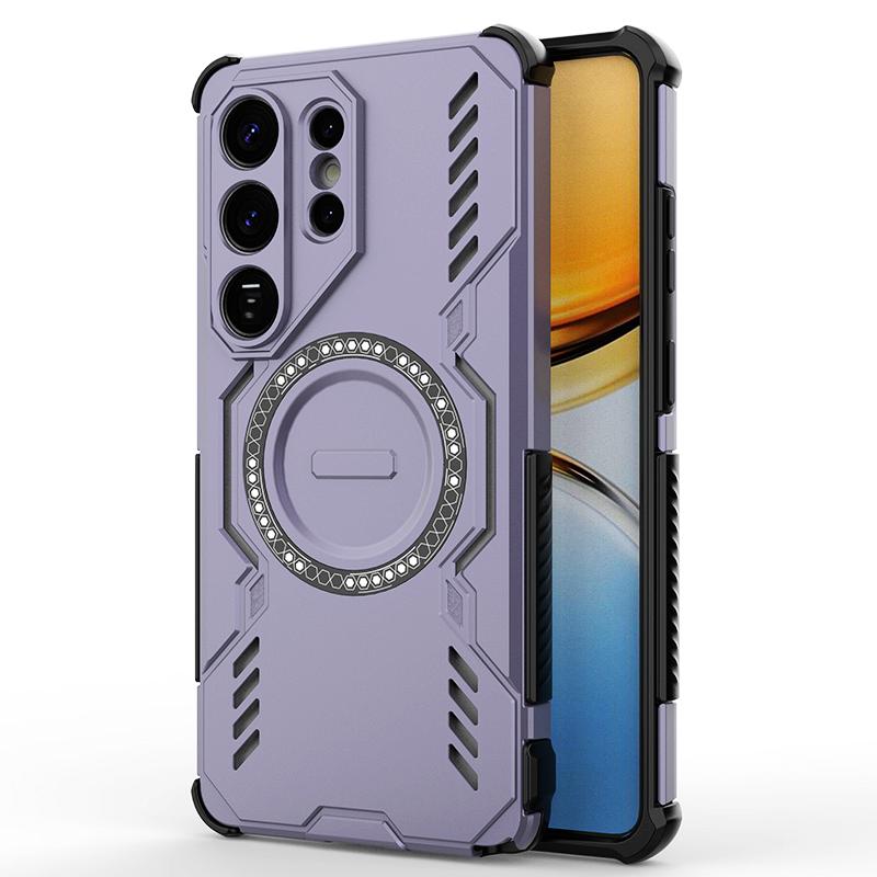 KEYSION Полый чехол с рассеиванием тепла для Samsung S26 Ultra 5G, магнитный охлаждающий противоударный чехол для телефона для Galaxy S26 S26+ Plus