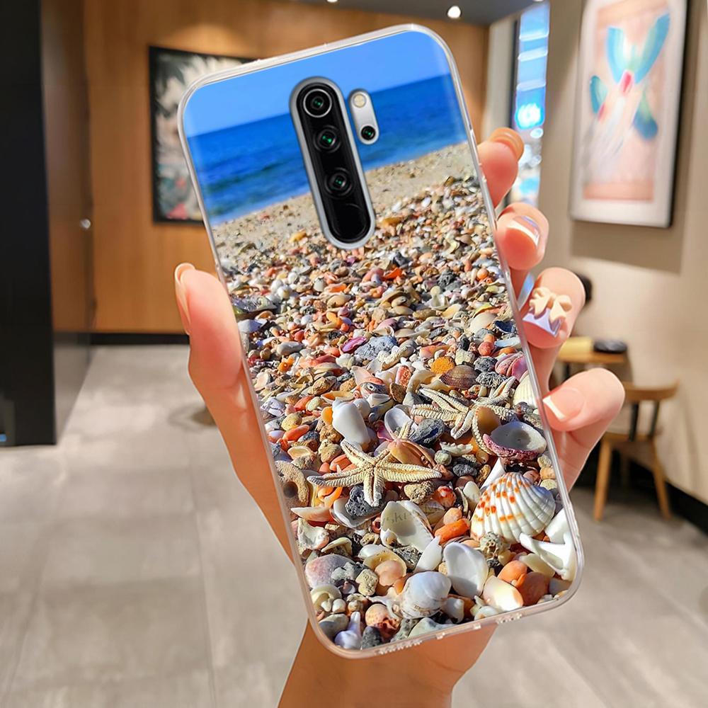 Чехлы из ТПУ для Redmi Note 8 Pro Чехол Прозрачный Красивые Цветы Легкий Чехол для Xiaomi Redmi Note8 Pro Корпус Телефона Fundas