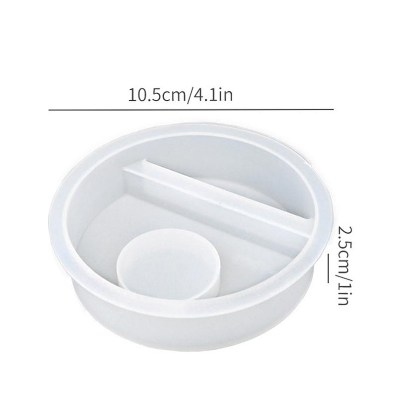 Рождественская серия Подсвечник Силиконовая форма Дом Подсвечник Украшение Смола Форма 3D Гипсовые поделки Домашний декор