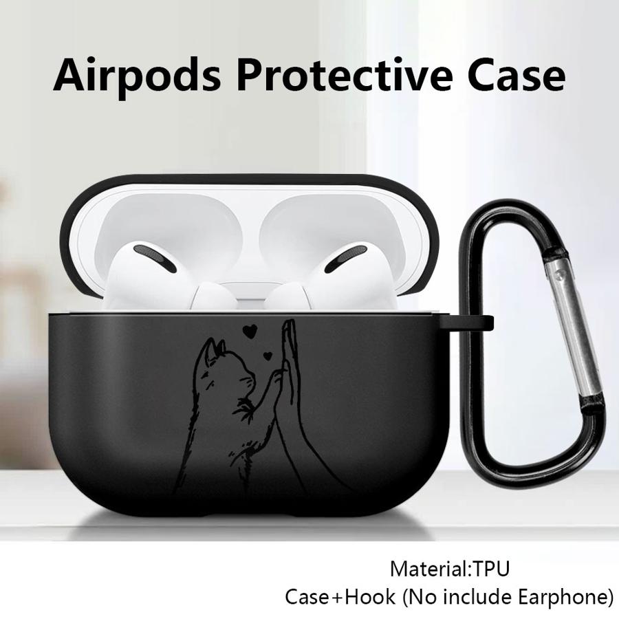 Чехол для наушников Чехол-обложка Для Airpods 2 Pro2 Pro3 Pro 1 3 4 Милый Кот Собака