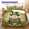 MandalaDragonball Pattern Bedding Quilt Set Quilt Cover Pillowcase Home Decoration Birthday Gift (1 * duvet cover + 2 * pillowcase, without core)