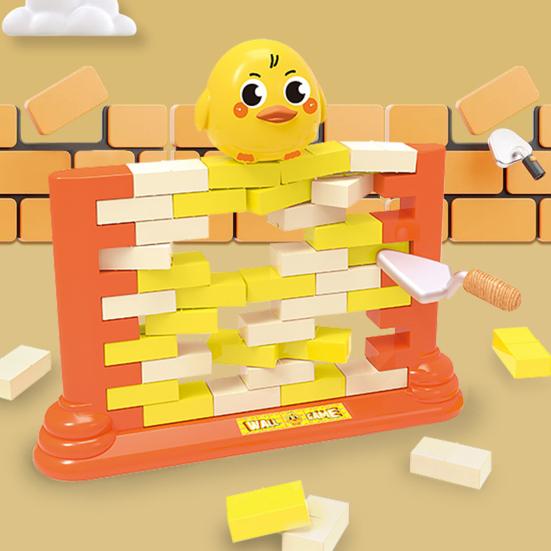 Игра «Нажми на кирпичную стену», мини-строительные блоки, укладка, развивающая игрушка, интерактивная игра для родителей и детей, настольная доска для малышей и мальчиков