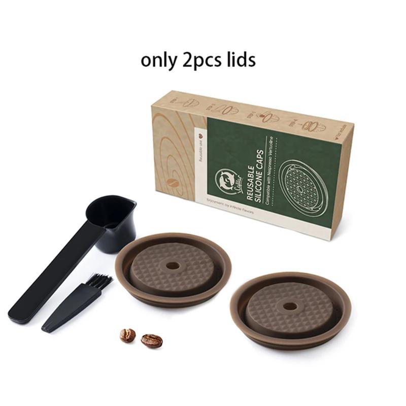 Многоразовая капсула Nespresso Vertuo Многоразовая крышка для капсулы Силиконовая крышка Многоразовые капсулы Nespresso для Nespresso Vertuoline & Vertuo