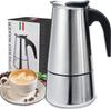 Кофемашина Moka Pot на 4/6/9 чашек Чашки для эспрессо Кофеварки Кофеварка для латте Кофеварка Moka на плите