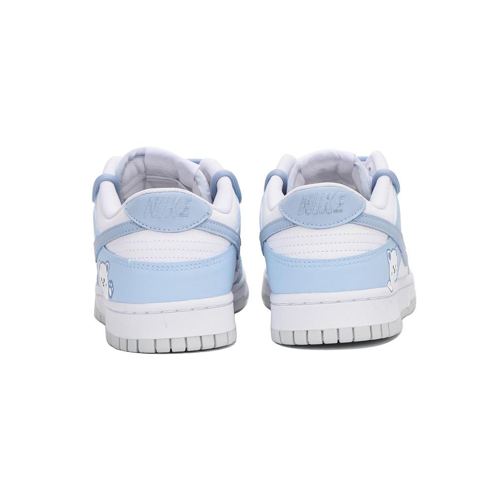 Nike Кроссовки для скейтбординга Dunk Leather Coverage, нескользящие, ударопрочные, износостойкие, низкие, мужские, синие DV0831-101(Team59-SBOX)
