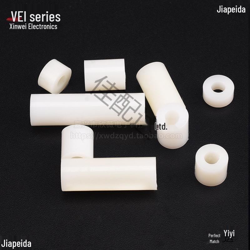 100 шт. Набор нейлоновых стоек M3 – Изолирующие пластиковые стойки с ABS-шайбами