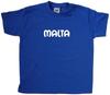 Malta Text Kids T-Shirt