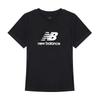 New Balance New Val ShorT Sleeve T shirT Black wT41502 Bk