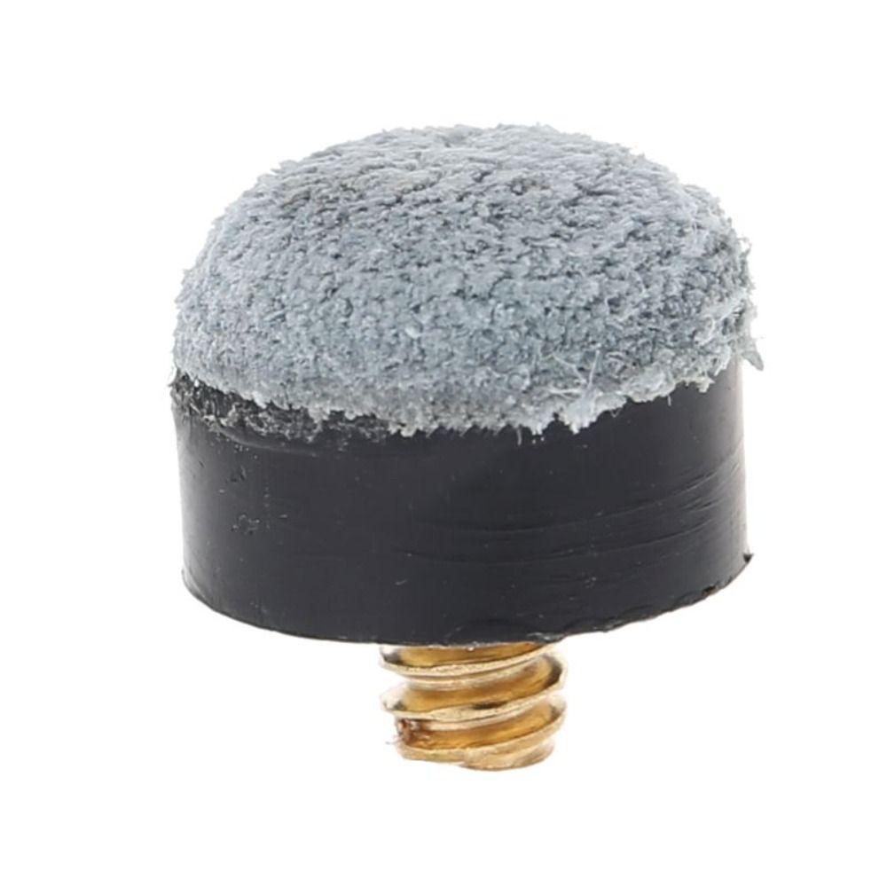 Sleeve Snooker Billard Soft Kit Screw On Cue Tips Billard Cue Pool Tips Billiards Leather Head
