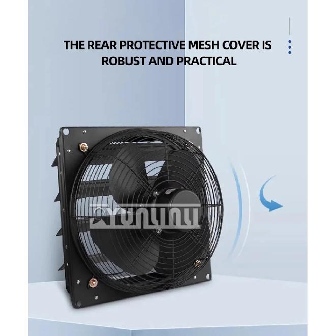 High-Speed Exhaust Fan Toilet Shutter Vent Fan Strong Ventilation Fan Extractor Aire