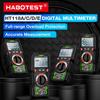 Высокоточный многофункциональный цифровой мультиметр Huabo HT118A/E с функцией защиты от перегрузки и измерением емкости.