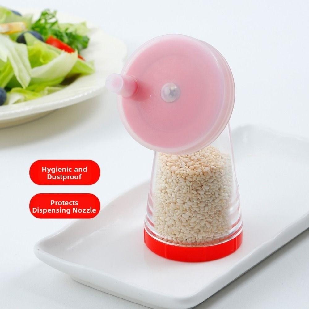 Plastic Sesame Seed Grinder Hand-Rotated Spice Container Durable Spice Grinder Home Kitchen Tool