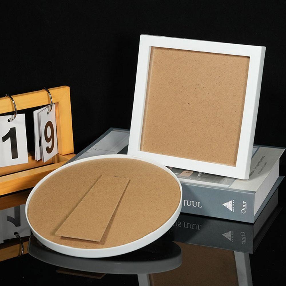 PVC Picture Holder With Stand Nail Art Jewelry Decoration Earrings Necklace Display Rack