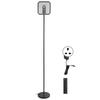 35W 3500LM Floor Lamp 3000?5000K Stepless Dimming Standing Light with Remote Control for Office