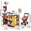 Supermarket Pretend Toy Red Games Simulation Supermarket Toys and Accessories