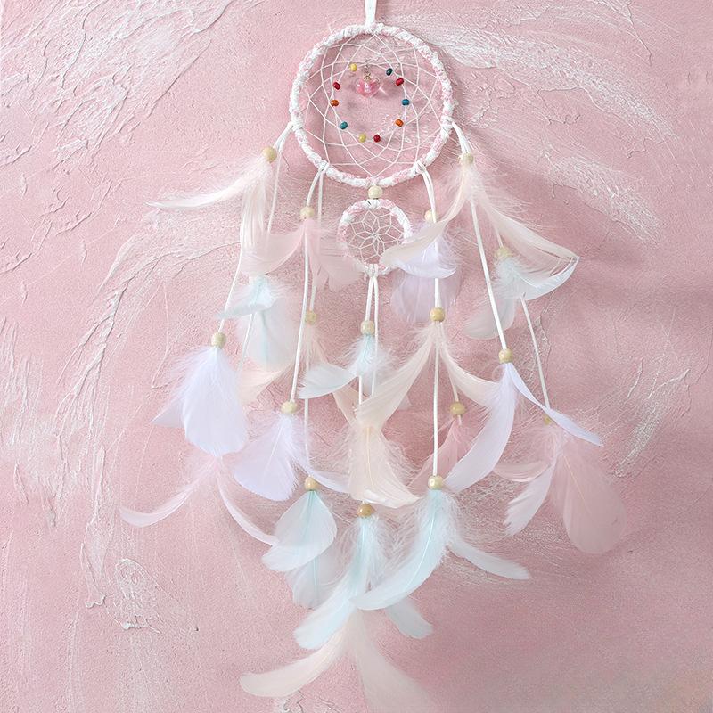 Серия Dreamcatcher Маленькие колокольчики в виде ловца снов Украшение в виде воздушного шара Подвесное настенное украшение для комнаты Украшение
