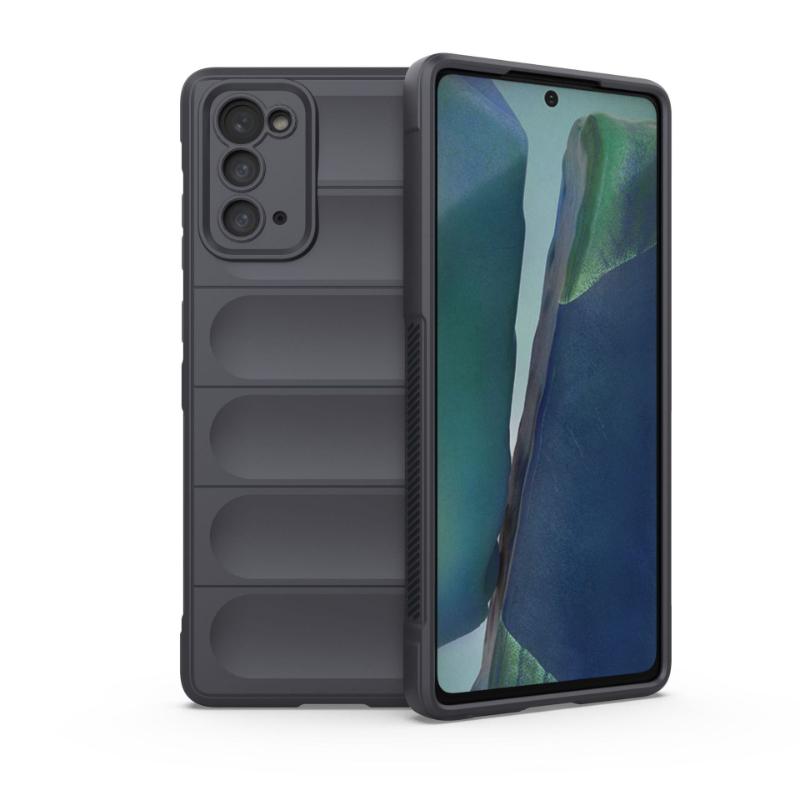 Чехол для Samsung Galaxy Note 20 Ultra Задняя крышка Чехол для телефона Жидкий силикон Противоударный Бронированный чехол Funda Coque
