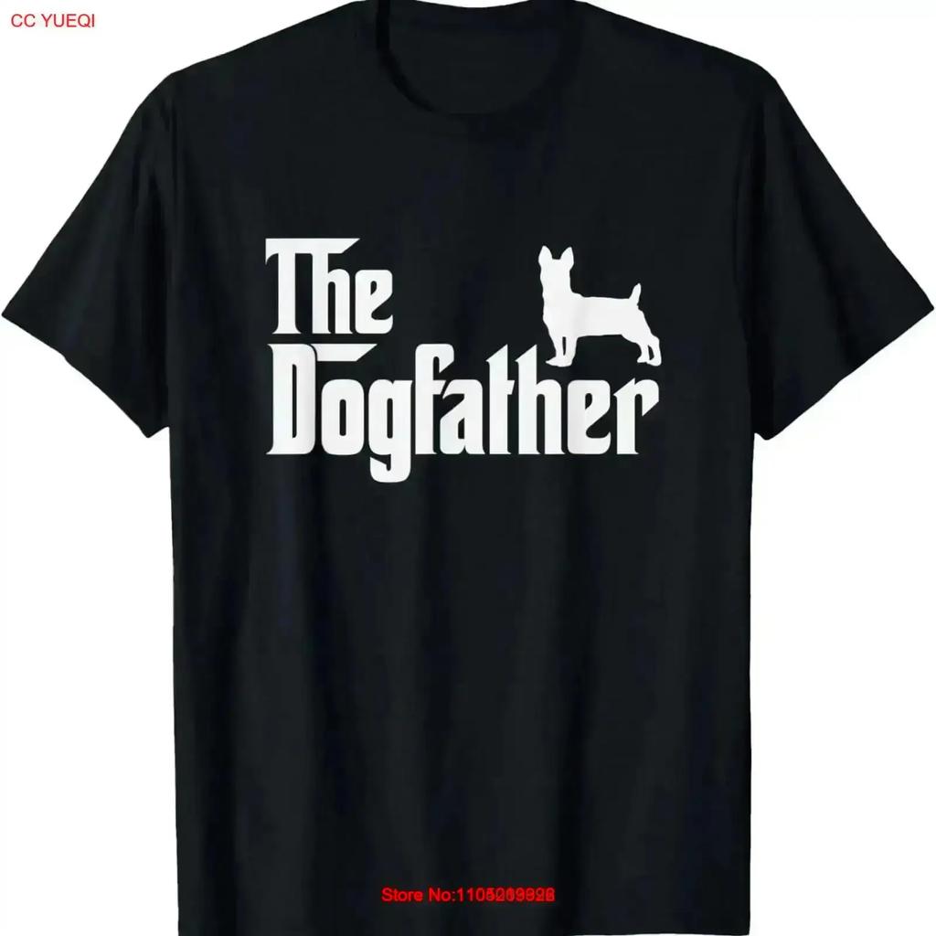 teddy roosevelt terrier DogFather Funny Dog Dad T Shirt vintage Washed fashion graphic Casual homme Top For Everyday Wear
