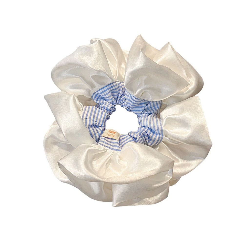 Очень большая резинка для волос, высокая эластичность, держатель для хвостика, кавайная повязка на голову