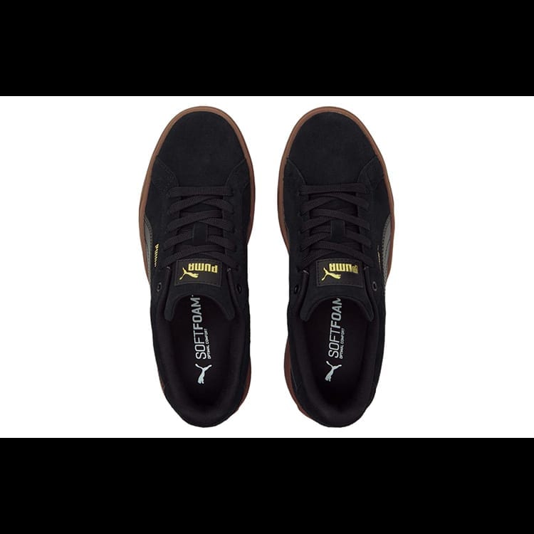 Puma Женские низкие кроссовки Karmen, черные с коричневым, 384614-03