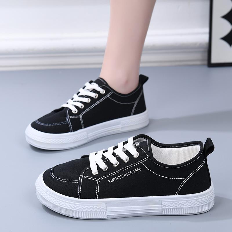 Женские парусиновые кроссовки на платформе Comfort Play Дышащие кроссовки Повседневные легкие теннисные туфли Шнуровка Прогулочные туфли для женщин Слипоны из парусины