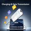USAMS SJ777 U94 3A 18W USB-A to Type-C Fast Charging Cable Data Transfer Cord for Phones/Tablets