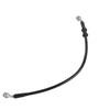 Motorcycle Brake Line Clutch Pipe Heat Insulation Sensitive Steel PVC Black Universal40cm15.7in