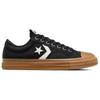 Converse Star Player 76 Comfortable and Versatile Non-Slip and Abrasion Resistant Board Shoes Unisex Black