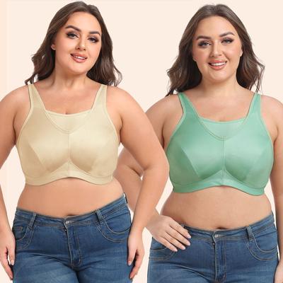 Спортивный бюстгальтер с полной чашкой на высоком каблуке, противоударный, большого размера, для большой груди, европейское и американское нижнее белье для йоги и фитнеса