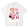 230 Gsm 100% Cotton Pokemon V7 Kirby Print Unisex Heavy Cotton T Shirt