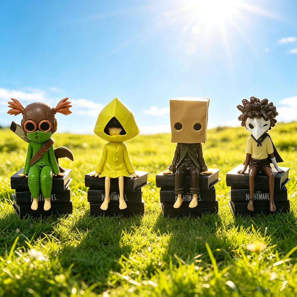 Горячая Игра GK Little Nightmares Аниме Фигурка Six Mono Фигура Фигурка Действия Аниме Игра ПВХ Фигурка Действия МультяшнаяИгрушка Мод