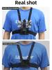 Mount Belt Chest Strap For Gopro Hero12 11 10 9 8Insta360 R X2 DJI OSMO Action Camera Harness For Go Pro SJCAM EKEN Accessories