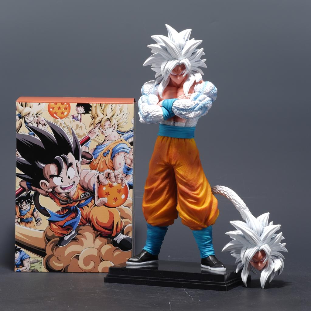 32cm/12.6inch Drogan Boll Super Saiyan 4 Gocool Figure Son Gocool Action Figures Pvc Statue Collection Model Toys Gifts