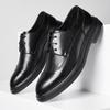 Elevator Men Dress Shoes Lace Up Black Soft Leather Formal Shoes Casual Business Men Oxfords Suit Wedding Shoes Men